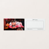 NANNOOS GEVONDEN VISITEKAARTJE (Binnenkant ongevouwen)