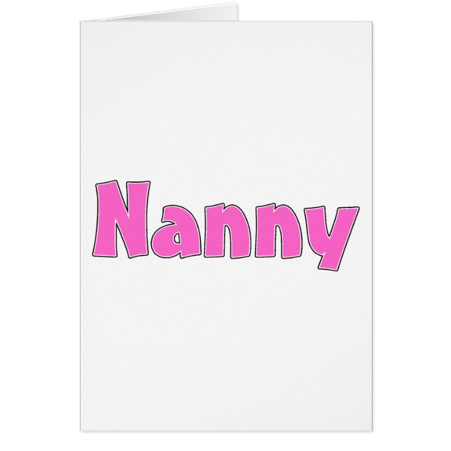 Nanny (Voorkant)