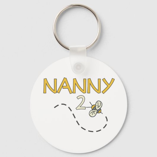 Nanny 2 Bee Sleutelhanger (Voorkant)