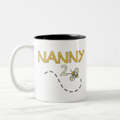 Nanny 2 Bee Tweekleurige Koffiemok (Links)