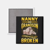Nanny And Grandson A Bond That Can't Be Broken Shi Magneet (Voorkant / Achterkant)