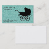 Nanny/Au Pair/babysitter-freelance Visitekaartje (Voorkant / Achterkant)