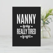 Nanny-by-Day is echt vervloekt van nacht Kaart (Staand voorkant)