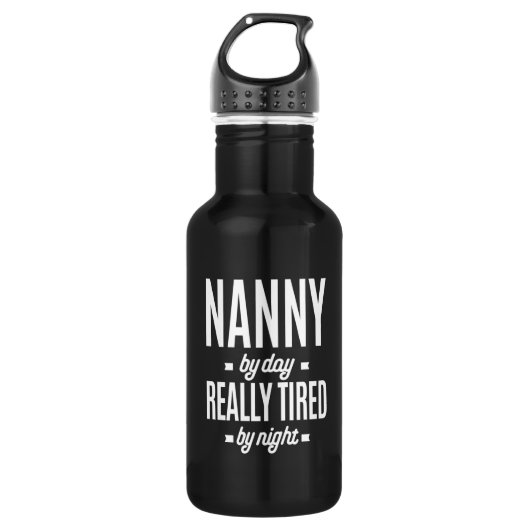 Nanny-by-Day is echt vervloekt van nacht Waterfles (Voorkant)