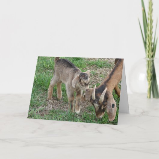 Nanny en Kind Kaart (Voorkant)