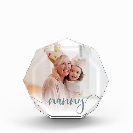 Nanny | Grandma Script Overlay Fotoblokken (Voorkant)