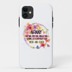 Nanny houdt van ze verwennen ze en knuffelen ze Case-Mate iPhone case