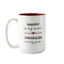 Nanny is mijn naam Snuggles is mijn Game Photo Gif