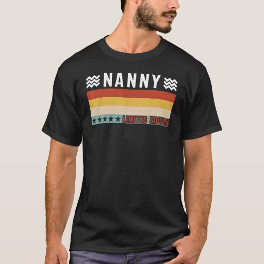 Nanny Job Title Professiession Worker Appreciation T-shirt (Voorkant)