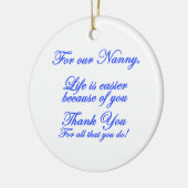 Nanny Keramisch Ornament (Links)