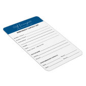 Nanny Loft Emergency Contact Magnet Magneet (Rechterzijde)