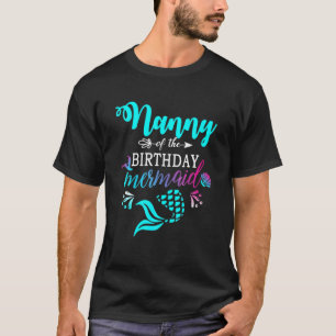 Nanny Mermaid Matching Family T-shirt