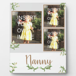 Nanny Personalized Multi Photo Fotoplaat