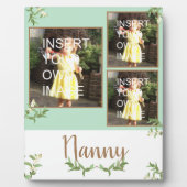Nanny Personalized Multi Photo Fotoplaat (Voorkant)