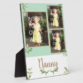 Nanny Personalized Multi Photo Fotoplaat (Zijkant)