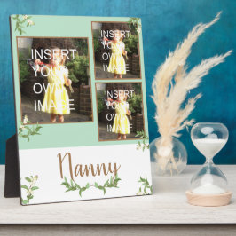 Nanny Personalized Multi Photo Fotoplaat