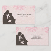 Nanny Professional Baby Sitter, Au Pair Visitekaartje (Voorkant / Achterkant)