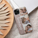 Nanny Script Grandma Photo Collage Case-Mate iPhone Case<br><div class="desc">Viel haar oma status op met deze speciale telefoonzaak met drie schat foto's van haar kleindochter,  kleinzoon of kleinkinderen. De bijnaam "Nanny"verschijnt langs de linkerkant in elegant kalligrafiekmanuscript dat voor een unieke persoonlijke aanraking wordt geschreven.</div>