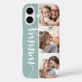 Nanny Script Grandma Photo Collage Case-Mate iPhone Case (Achterkant)