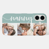 Nanny Script Grandma Photo Collage Case-Mate iPhone Case (Achterkant (horizontaal))