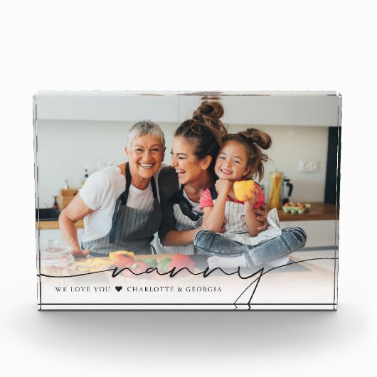 Nanny Script Overlay | Wij houden van u Fotoblokken (Voorkant)