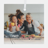 Nanny Script Overlay | Wij houden van u Glas Ornament (Achterkant)