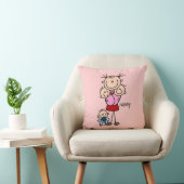 Nanny Stick Figure Kussen (Stoel)