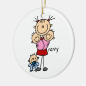 Nanny Stick Figuur Keramisch Ornament (Links)