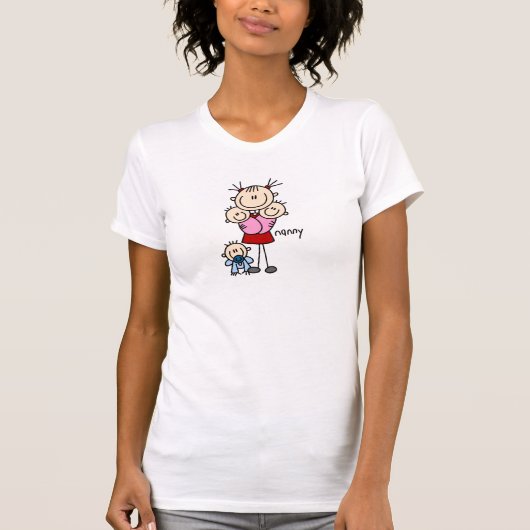 Nanny Stick Figuur Shirt (Voorkant)