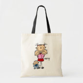 Nanny Stick Figuur Tote Bag (Voorkant)