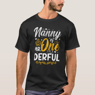 Nanny van de heer een vreselijke partij bijpassend t-shirt