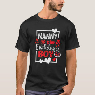 Nanny van de jarige jongen Nanny verjaardag jongen T-shirt