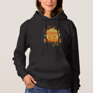 Nanny Verjaardag Meisje Eerste Reis Rond De Zon Ga Hoodie