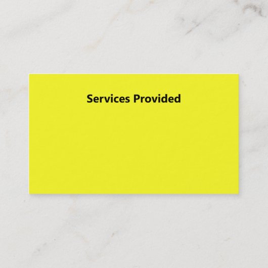 Nanny Visitekaartje (Achterkant)