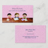 Nanny Visitekaartjes (Voorkant / Achterkant)