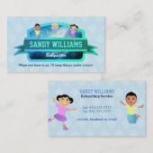 Nanny visitekaartjes (Voorkant / Achterkant)