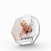 Nanny We houden van je | Grandma Script Overlay Fotoblokken (Links)