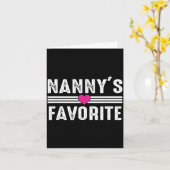 Nanny's Favorite Kaart (Gele Bloem)