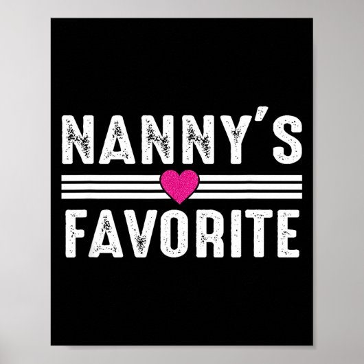 Nanny's Favorite  Poster (Voorkant)
