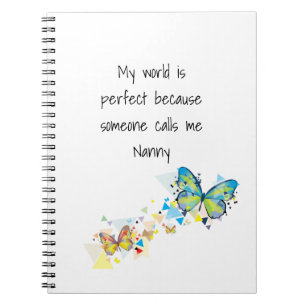 Nanny's notebook notitieboek