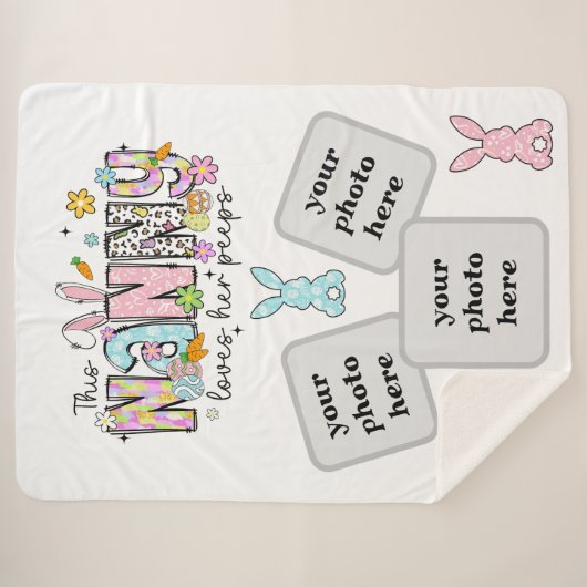 Nanny's paassnuggle deken (Voorkant (horizontaal))