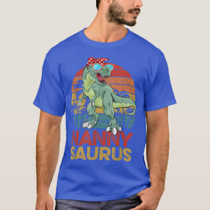 Nannysaurus T Re Dinosaur Funny Nanny Saur T-shirt