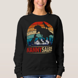 Nannysaurus T Rex Nanny Dinosaur 3 Kinder Funny Mo Trui