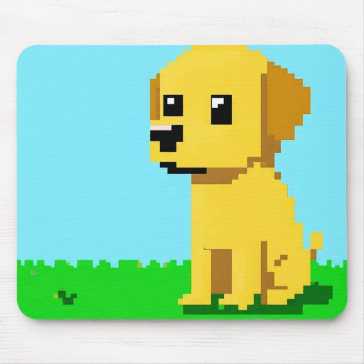 Nano bananen pup pop muismat (Voorkant)