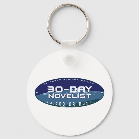NaNo Colorado Springs-Sleutelhanger Sleutelhanger (Voorkant)