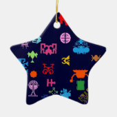 Nano Future Fun Keramisch Ornament (Voorkant)