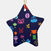 Nano Future Fun Keramisch Ornament (Links)