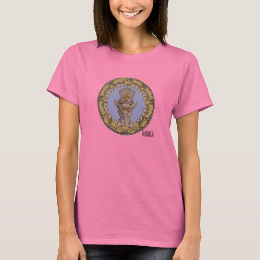 NaNo Los Angeles Steampunk Lemur T-shirt (Voorkant)