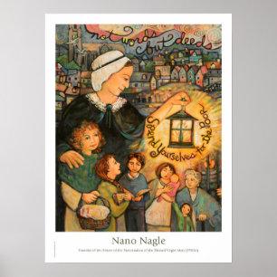 Nano Nagle, poster van presentatievormer