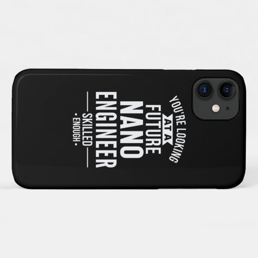 NANO-technicus cadeau Case-Mate iPhone Case (Achterkant (horizontaal))